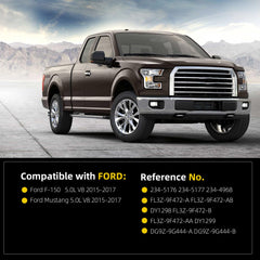 4PCS Oxygen O2 Sensor Compatible with Ford F150 Mustang 5.0L V8 2015 2016 2017 Left Right Upstream & Downstream Replaces# 234-5177 234-4968 234-5176