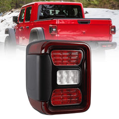 Tail Light For 2020-2026 Jeep Gladiator W/O Blind Spot Left Side OE#68336583AG CH2800226 Left Driver Side Exterior Rear Lamp Without Blind Spot Monitoring Function Waterproof Tail Lamp