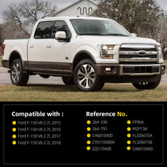 Dasbecan 264-791 Aluminum Oil Pan Compatible with Ford F-150 2015-2018 2.7L