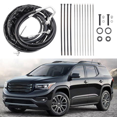 Rear AC Hose Kit AC Line Compatible with GMC Acadia Chevrolet Traverse Saturn Outlook Buick Enclave 2006-2017 Replaces# AT34653