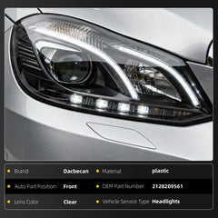 Headlight Compatible With MerCedes Benz E350/E550 2010 Right