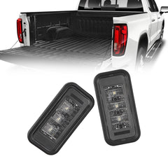 A Pair Truck Bed LED Light Compatible with 2020-2024 Chevy/Chevrolet Silverado GMC Sierra 2500 HD 3500 HD 2019 2024 Silverado/Sierra 1500 EV Bed Cargo Area Rear Lamp Replace#84396982