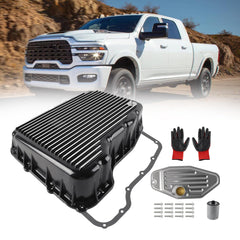 Dasbecan Heavy Duty Transmission Oil Pan Kit Brushed Replace# 228052110