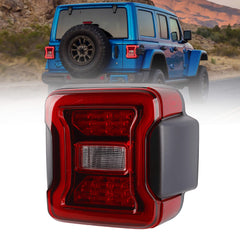Dasbecan Tail Light Compatible With 2018-2026 Jeep Wrangler Passenger Side