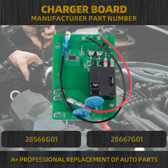 Powerwise Charger Board Compatible with EZGO Charger 36 Volt OE Replace 28566G01 28566-G01 28566-G03 28126-G01 28667-G01 28126GO3 D0830001 Input& Control for Powerwise Chargers