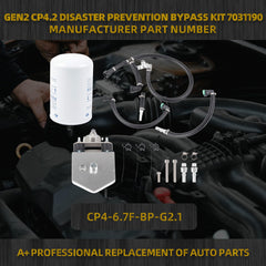 Diesel CP4 Disaster Prevention Bypass Kit Compatible with 2011-2022 Ford F-250 F-350 F-450 F-550 6.7L Powerstroke Diesel Replace# CP4-6.7F-BP-G2.1