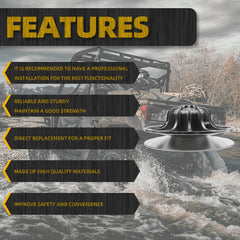 Secondary Clutch Compatible with Polaris Ranger 1000 XP Crew 19-20 Also Fits Polaris Ranger 1000 XP Single Cab 2018-2020 Replace# 1323451 1323450