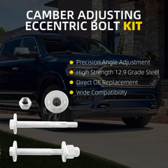 13817 Front Lower Control Arm Hardware Kit Compatible with Dodge Ram 1500 2500 3500,Replaces# 6508468AA 6508481AA