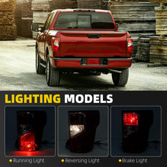 Halogen Tail Light Assembly Compatible with 2016 2017 2018 2019 Nissan Titan/Titan XD Taillight Rear Lamp Right Passenger Side Replace 26550-EZ23A NI2801211