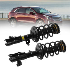 2PCS Front Shock Struts Assys w/Electric Compatible with GMC Acadia 2017-2022, Cadillac XT5 2017-2020, Buick Enclave 2018-2020 Replaces# 84510280 84510281 84510278 84510279