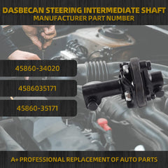 4586034020 Steering Intermediate Shaft Compatible with Toyota 4Runner Tacoma Tundra Sequoia 1997-2004 Replaces 45860-34020 45860-35171 4586035171