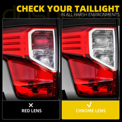 Tail Light Assembly Compatible with 2017-2019 Nissan Titan/Titan XD 2016-2019 Halogen Rear Lamp Taillight Right Passenger Side Replace#26550-EZ23D NI2801213