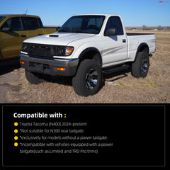 Pickup Tailgate Assists Compatible with Toyota Tacoma (N400) 2024-present