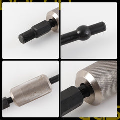 8-1/2" Tight Spot Slide Hammer Puller, 1-1/2 Pound Heavy Duty Hammer for Effortless Automotive Repairs 50281 50286 5028