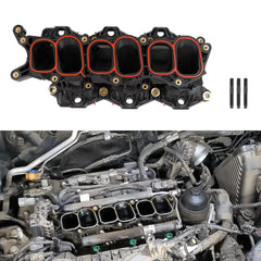 Dasbecan Engine Lower Intake Manifold with Gasket Compatible with Hyundai Santa Fe 2010-2012 Kia Sedona 2014 Kia Sorento 2011-2013 Replaces# 615-472 28310-3CAA0 283103CAA0