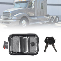 Dasbecan Left Exterior Door Handle Compatible with Freightliner Columbia