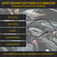 250-54105 O2 Oxygen Sensor Upstream Compatible with Nissan Sentra 370Z Altima Frontier Maxima Murano Pathfinder Quest Infiniti Q50 Q60 Q70 QX50 QX60 3.5 V6 234-9148