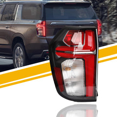 Tail Light Assembly Rear Lamp LED Type Compatible with 2021 2022 2023 Chevrolet/Chevy Suburban Tahoe (Left Driver Side)