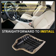 Dasbecan Center Console Armrest Lid Compatible with 2013-2017 Honda Accord Armrest Cover