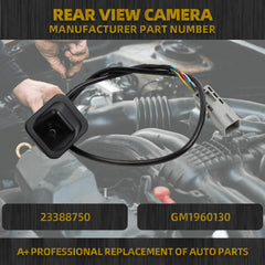 Rear View Backup Camera Compatible with Cadillac XTS 2013 2014 2015 Replaces 23388750 22738552 Parking Assist Camera