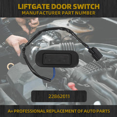 Trunk Hatch Release Switch Compatible with 2010-2017 Equinox, 2010-2017 Terrain Replace# 22862011