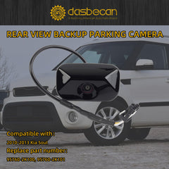 Backup Camera Rear View Camera Compatible with Kia Soul 2010 2011 2012 2013 Back Up Park Assist Camera Replaces 95760-2K100 95760-2K101