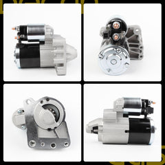Starter Motor 19000N Compatible with Mini Cooper 2007-2015 Cooper Countryman Cooper Paceman L4 1.6L Replaces# 19000 113960 12417552105 12417582309 75500178004 0001106405 0001106406 0986021970