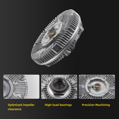 Electric Radiator Cooling Fan Clutch Compatible With Ford E-350 1995-1997 Ford F Super Duty 1993-1997 Ford F-250 F-350 F59 1994-1997 Replaces# 2835 FFC5835T 273392 922835
