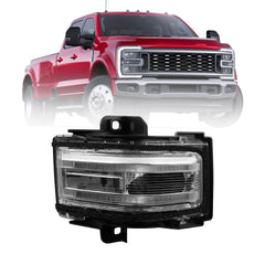 Dasbecan Right LED Tow Mirror Turn Signal Lamp Compatible with Ford 2017-26