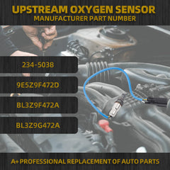 234-5038 O2 Oxygen Sensor Upstream Compatible with Ford F-150 F150 3.5L 3.7L Explorer Fusion Escape 3.0L Edge Mustang Taurus Flex MKS MKT MKX MKZ CX-9 Mariner Milan 3.0L BL3Z9F472A