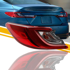 Left Driver Side Halogen Outer Tail Light Assembly Compatible With 2025-2026 Toyota Camry LE SE Rear Tail Lamp Replacement Replace 381560-AQ010