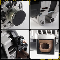 Alternator Compatible with Toyota Camry RAV4 2018-2023 L4 2.5L ; Avalon 2021 Corolla L4 2.0L 2019 2020 12V 100A Replaces# 104211-4160 27060-25010