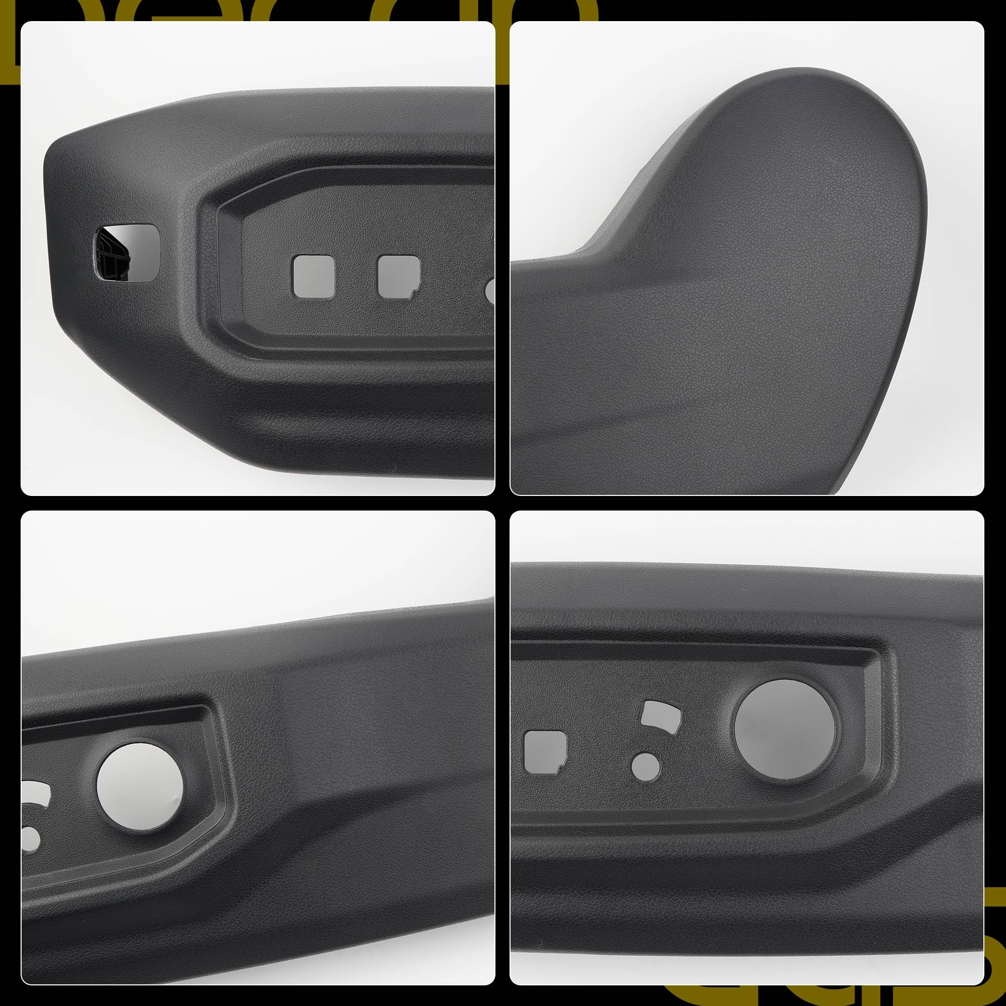 Seat Trim Panel Compatible with Toyota Sequoia 2023-2025, Toyota Tundra 2022-2025, Driver Seat Cover Replaces# 71806-0C100-C0 71806-0C101-C0 - Dasbecan