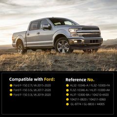 Alternator Compatible with Ford F-150 2015-2020 2.7L 3.3L 3.5L V6 12V 215A Clockwise Replaces# HL3Z-10346-A FL3Z-10346-F 104210-6920