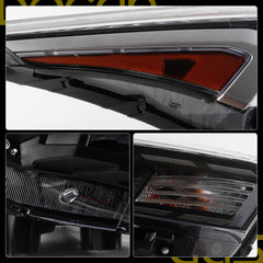 Dasbecan Headlight Assembly Compatible With Kia Forte FE LX LXS 22-24