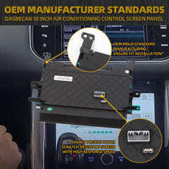 Dasbecan 10" LCD Touch Screen Air Conditioning Climate Control AC Panel Compatible with 2013-2017 Land Rover Range Rover Sport L494, Upgrade Version 10 inch