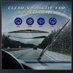 Dasbecan 42782 22110157 Front Driver and Passenger Side Wiper Arms