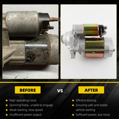 6696N Starter Motor Compatible with Ford F250 F350 F450 F550 Super Duty 2011-2022 V8 6.7L Replaces# BC3T-11000-AB BC3Z-11002-A BC3T-11000-AC BC3Z-11002-B