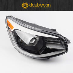 Halogen Headlight Compatible With Kia Soul 2014-2019 Left+Right Side Headlights Assembly Chrome Housing Replaces# 92101B2270 92102B2270 KI2502167 KI2503167(W/O Bulbs)