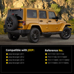 Air Conditioner Climate Temperature Heater Control Compatible with 2011-2014 Jeep Wrangler Replaces# P55111168AF