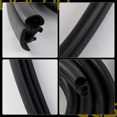 Dasbecan 2PCS Front Door Weather Stripping Seal
