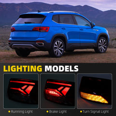 Dasbecan Tail Light For 2022 2023 2024 Volkswagen Taos Right Passenger Side