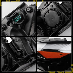 Headlights w/bulbs Compatible With HYUNDAI ELANTRA 1.6L/ 2.0L 2024-2025 Left Driver Side Replace# 92101-AA740 92101AA740