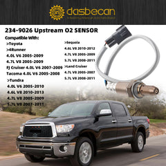 234-9026 Upstream O2 Oxygen Sensor Heated Air Fuel Ratio Compatible with Toyota Tacoma Tundra 4Runner Cruiser Sequoia Land Lexus LX570 5.7L GX460 4.6L 89467-35110