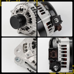 Alternator Compatible with Ford F150 3.5L V6 2012-2017, F-150 3.7L 2012-2014 200A 12V CW Replaces# CL3T-10300-BA CL3Z-10346-B 11624N