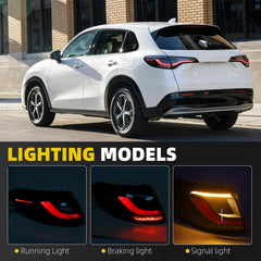Dasbecan Side Taillight Compatible with 2025 2026 Honda HRV
