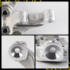 Dasbecan Front Left Steering Knuckle Compatible with Ford Police 11‑19