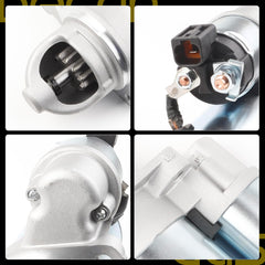 Starter Motor Compatible with Kia Optima 2016-2018 L4 2.4L Sportage 2017-2021 2.0L,Hyundai Tucson Veloster N Elantra 2018-2023 12V 1.2KW CW Replace# 52168 361002G300 361002G300RU