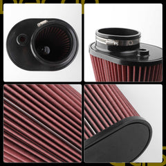 Air Filter Compatible with Chrysler 300 Dodge Challenger Charger 2011-2023 V8 5.7L/6.4L Air Filter OEM Replace 68198995AA 68256672AA 68322213AA