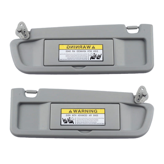 2006-2011 Honda Civic Clear Gray Pair Sun Visor - 83280-SNA-A01ZC 83230-SNA-A01ZC